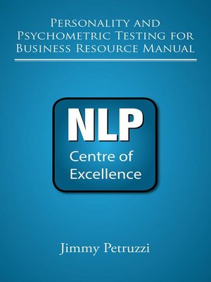 cover image of Personality and Psychometric Testing For Business Resource Manual